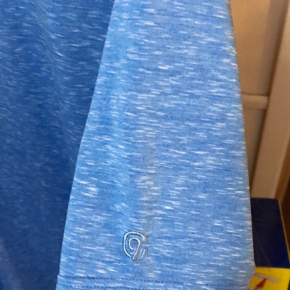 Champion light blue heather athletic polo - Picture 3 of 4